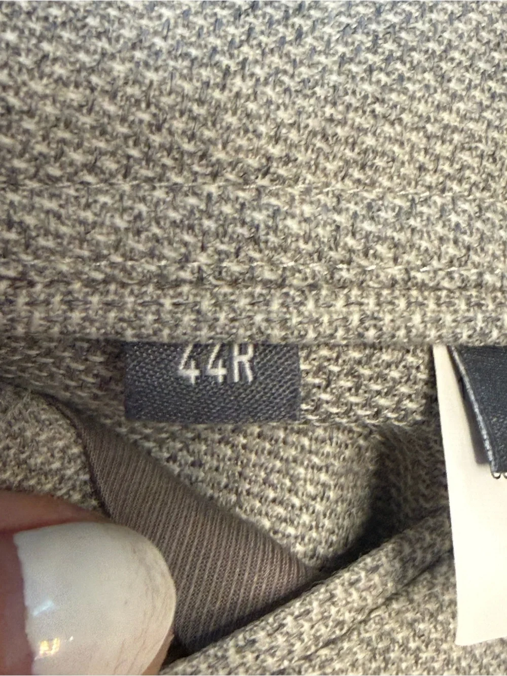 Bonobos VBC 100% wool sport coat blazer gray 44R standard fit Italian heritage
